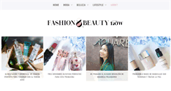 Desktop Screenshot of fashionandbeautynow.com
